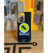 Samsung S23 Ultra Uyumlu Renkli İllüstrasyon Özel Tasarım Silikon Kılıf (Siyah-Sarı)