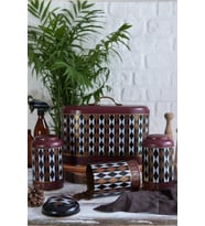 Oval Ekmek Kutusu 4'lü Set, Pratik ve Şık Mutfak Saklama Çözümü