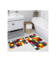 Eliana Home Baskılı 2'li Banyo Paspas Takımı RVG5135