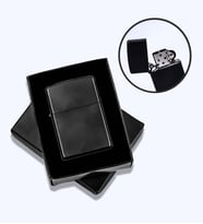 Siyah Zippo Tarzı Çakmak