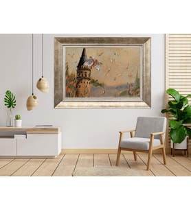 Gümüş Çerçeveli Tablo nb580
