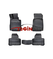 Mercedes GLC 3D Havuzlu Paspas 2016 Siyah