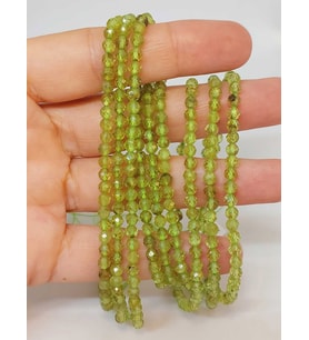 Peridot (Zebercet) Taşı Dizi 3.5mm (45946)