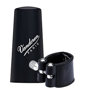 Vandoren LC22P Cuir Mib Klarnet Bek  Deri Bilezik.Plastik Kapak