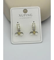 Xuping Gold Mini Su Yolu küpe - 25-xpkp185