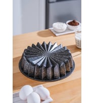 Acar Star Yıldız Siyah Döküm Kek Tart Kalıbı DG-08571/B