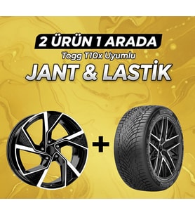 Togg T10x Uyumlu Momo235/50R19 Kış Lastiği 4 Adet Yılı:2025+DY739 BD 19" Jant 4 Adet