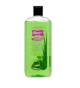 Benri Aloe Vera Özlü Duş Jeli – 750 ml  Nemlendirici, Ferahlatıcı ve Cilt Dostu Temizlik  Büyük Boy Ekonomik Şişe