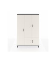 Hyperion Gardrop 7 Raflı 5 Kapaklı Tek Askılı 132x44x195 Antrasit-Aytaşı