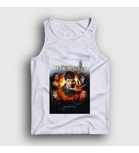 Presmono Unisex Beyaz Merlin Dizi Atlet 428443tt (Beyaz)