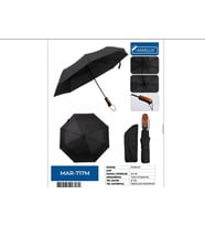 Şemsiye Ponchi 31cm Tam Otomatik 8 Tel Fiberglass 1 Adet fiberglass rüzgar geçirmez tel materyalli