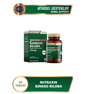 Nutraxin Gingko Biloba 60 Kapsül
