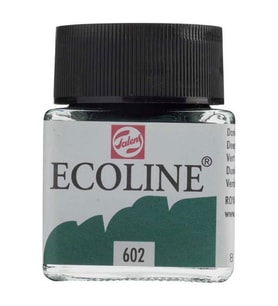 Talens Ecoline Sıvı Suluboya 30 ml. 602 Deep Green 