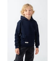 Erkek Çocuk Basic Kalın 3 İplik Kışlık Okul Sweat Ak5315 (Lacivert)