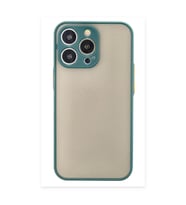 Iphone 15 Pro Kılıf Montreal Silikon Kapak - Yeşil