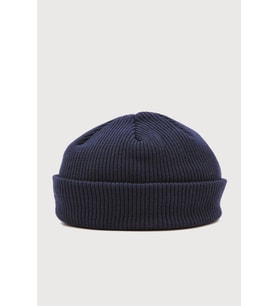 Erkek Koyu Lacivert Örgü Docker Bere Skullcap