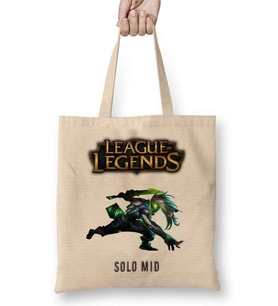 League Of Legends Ekko Bez Çanta Uzun Saplı