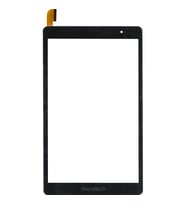 Hometech Uyumlu Alfa 8 Mg Tablet Touch  Dokunmatik Siyah Ön Cam