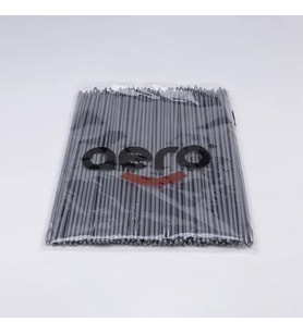 Aero Çuvaldız Plastik Dar Delik Uzun 24 cm (100 Adet) Gri