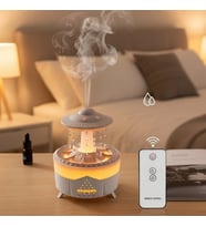Çeşithane Yağmur Efektli Aroma Difüzör Uzaktan Kumandalı Ultrasonik Hava Nemlendirici