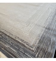 Hoom Rugs Galista 204 Gri Antrasit Modern Yün Tuşeli Akrilik Halı