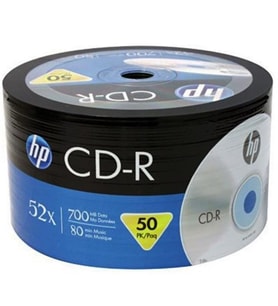 HP CRE00070-3 700MB Boş CD-R 50’li Paket