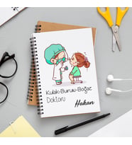 Kulak-Burun-Boğaz Doktoru Defter Kişiye Özel