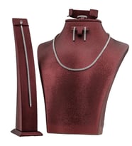 2 Sıra Gümüş Bayan Set