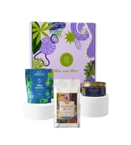 Babalar Günü Hediye Kutusu - Damla Sakızlı Türk Kahvesi, Breakfast Blend Filtre Kahve, Blue Matcha Doypack Hediye Kutusu