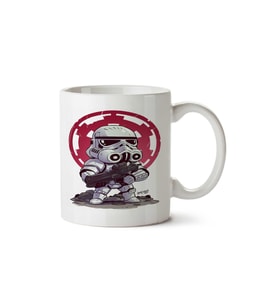 Star wars trooper Tasarım iki Tarafı Baskılı Kupa Bardak