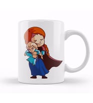 Kawaii Anna Elsa Kupa Bardak Porselen