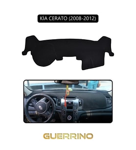 KİA CERATO 2008-2012TORPİDO KORUMA HALISI SİYAH KENAR