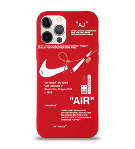 Apple iPhone 12 Pro Uyumlu Lansman Kılıf Sneakers Tasarımlı Altı Kapalı İçi Kadife Kaplı  Kapak (Şeffaf)