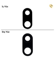 Xiaomi Redmi 7 Kamera Lensi Kamera Camı Lens Camı Arka Kamera Camı Camera Lens Glass