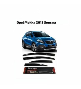 Opel Mokka Mugen Cam Rüzgarlığı 2013-2019 arası 4'lü Sunplex (Beyaz)