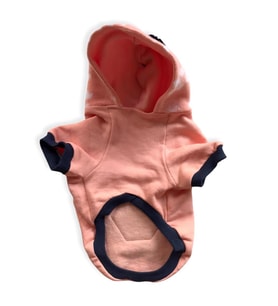 Light Pink Flower Pocket Sweatshirt Kedi Süeteri Kedi Kıyafeti