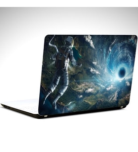 Astronot Laptop Sticker 17 inch (39X27CM)