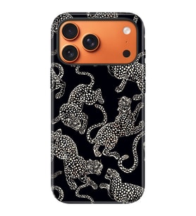 iPhone 17 Pro Max Uyumlu Kılıf Lansman İçi Kadife Temalı Desenli Silikon Tiger