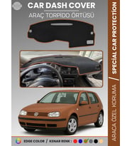 VOLKSWAGEN GOLF 4 (1997-2003) Torpido Örtüsü Ön Göğüs Koruma Tam Uyum UV Koruma
