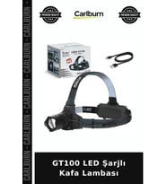 GT100 LED Şarjlı Kafa Lambası Aydınlatma Ekipmanı Yedek Işık Güçlü Fener