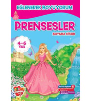 Eğlenerek Boyuyorum Prensesler