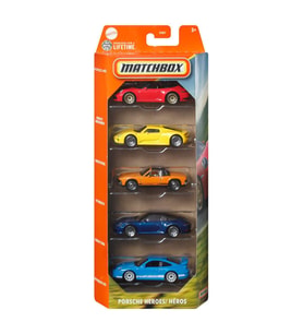 Matchbox 5'li Araba Porsche Heroes С1817 JBX28