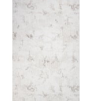 Ekru Renk Modern Geometrik Desenli Salon Halısı Yıkanabilir Kaymaz Tabanlı Dijital Baskı Kod CREA-SAFIR-17303K