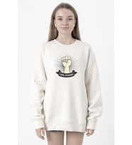 Girl Power Beyaz Kadın 2ip Sweatshirt