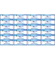BlueWhite Yetişkin Hasta Perine Bölgesi Temizleme Mendil-Havlusu (24 lü set) 50 Yaprak Hijyenik