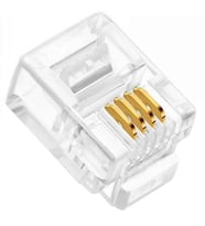 POWERMASTER RJ11 6P/4C TELEFON SOKETİ (100LÜK PAKET)