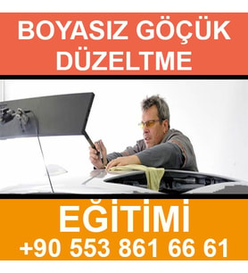 SERTİFİKALI PDR BOYASIZ GÖÇÜK DÜZELTME EĞİTİMİ