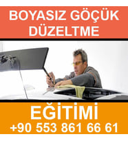 SERTİFİKALI PDR BOYASIZ GÖÇÜK DÜZELTME EĞİTİMİ