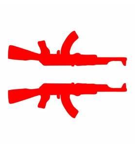 Cg Kırmızı Silah Depo Şeridi
