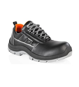 Swolx Kevlar Ara Taban %100 Cilt Deri Unisex İş Güvenliği Ayakkabısı CLAS-X50-S3 Siyah